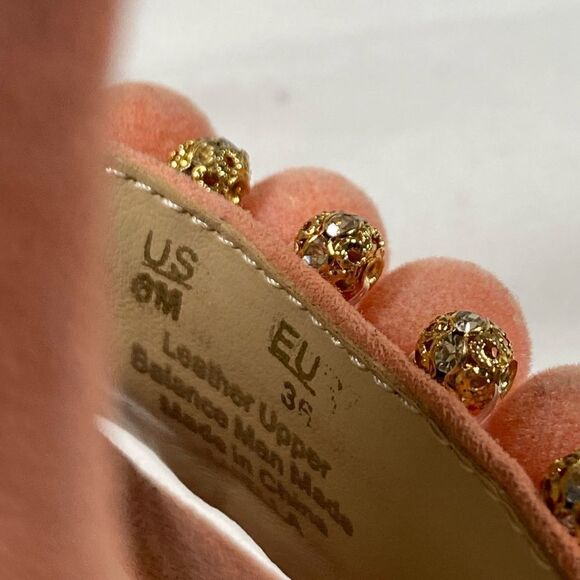 EUC Sam Edelman Women’s Luella Ankle Strap 4” Heel Sandal - Pink - Size 6 - Picture 4 of 11